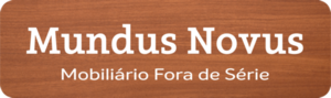 Logomarca Mundus Novus mobiliário fora de série