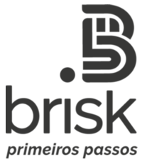 Logomarca Brisk primeiros passos
