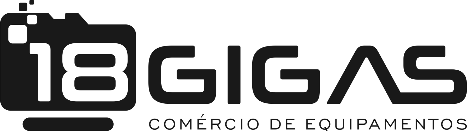 Logomarca 18 Gigas Comércio de Eletrônicos